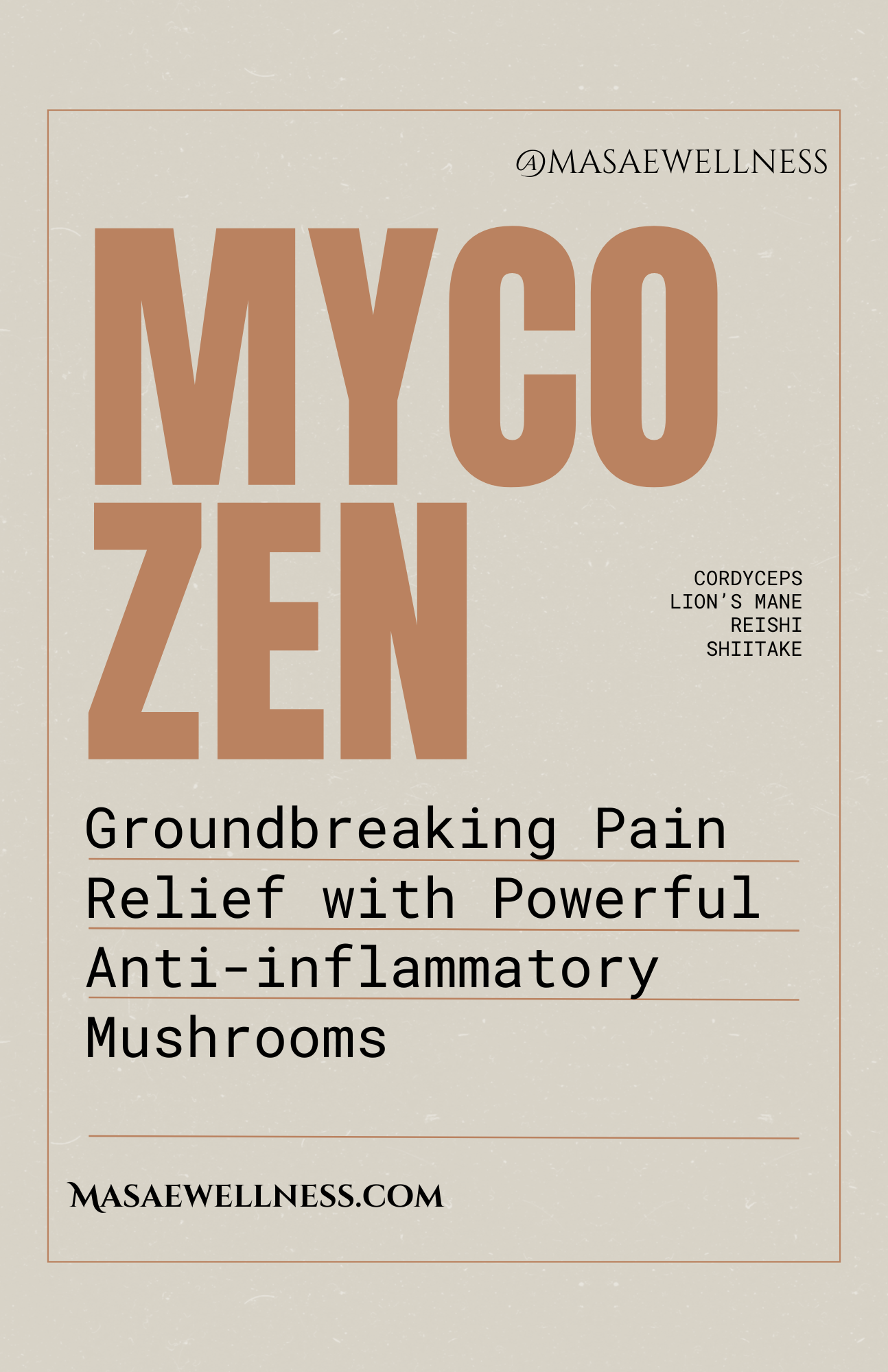 MycoZen Pain Relief Oil